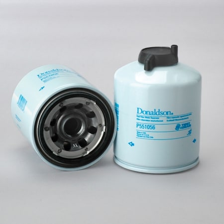 Donaldson Fuel Filter, Water Separator Spin-On Twist&Drain, P551056 P551056